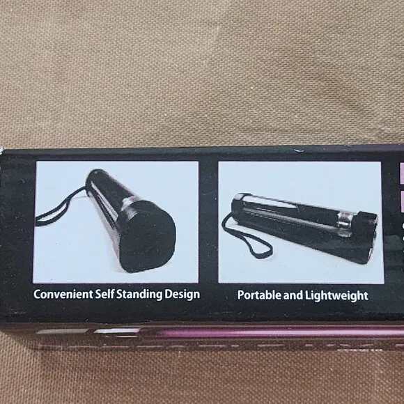 Arachnid Portable Lightweight Self Standing 4W Battery Operated UV Blacklight - Picture 7 of 16